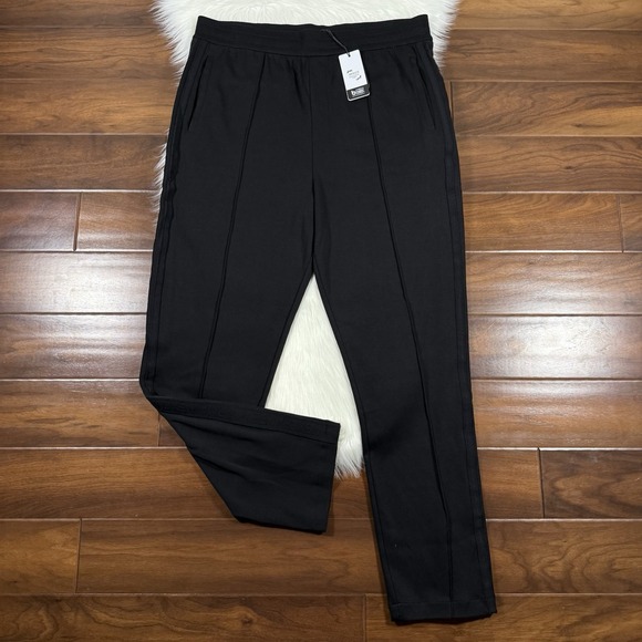 A|X Armani Exchange Men's Size Medium Black Logo Drawstring Trouser Lounge Pants - Picture 1 of 12
